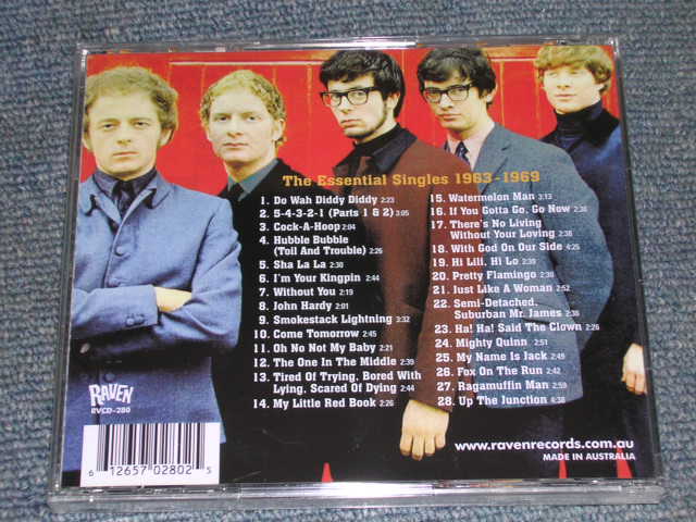 画像: MANFRED MANN -  HIT MANN!  THE ESSENSIAL 1963-1969  / 2008 AUSTRALIA  SEALED  CD