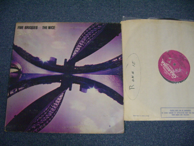 画像1: THE NICE ( With KEITH EMERSON ) - FIVE BRIDGES / 1970 UK ORIGINAL LP 