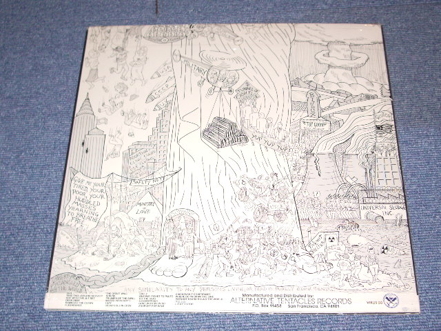 画像: DEAD KENNEDYS - BED TIME FOR DEMOCRACY   /1986 US ORIGINAL LP With NEWS PAPER  UK  ORIGINAL LP