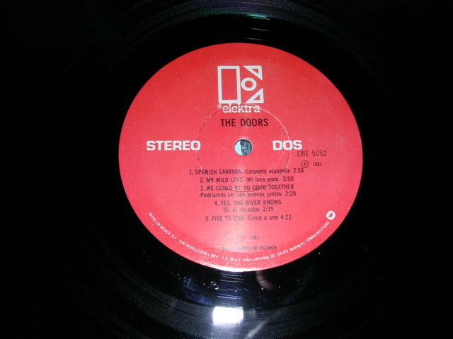 画像: THE DOORS - THE DOORS ( WAITING FOR THE SUN ) / 1981 NEXICO LP 