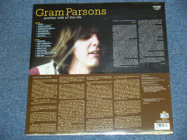 画像: GRAM PARSONS of THE BYRDS  -  ANOTHER SIDE OF THIS LIFE  / 2000 US ORIGINAL LIMITED 180g HEAVY  VINYL Stereo LP Out-Of-Print now  