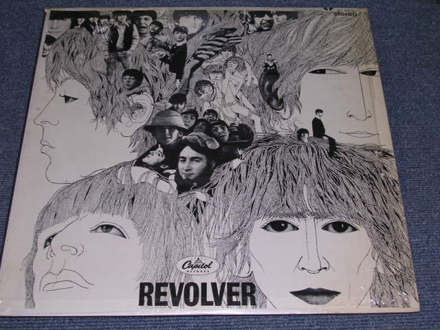 画像1: BEATLES - REVOLVER (Ex+++/MINT-) / 1966 US AMERICA ORIGINAL 1st Press "BLACK With RAINBOWRing/COLOR Band Label" STEREO Used LP beautiful