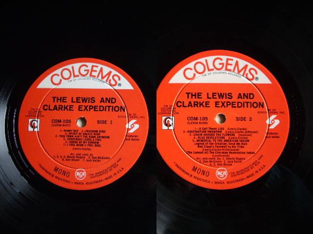 画像: LEWIS and CLARK EXPEDITION - LEWIS and CLARK EXPEDITION / 1967 US ORIGINAL MONO LP 