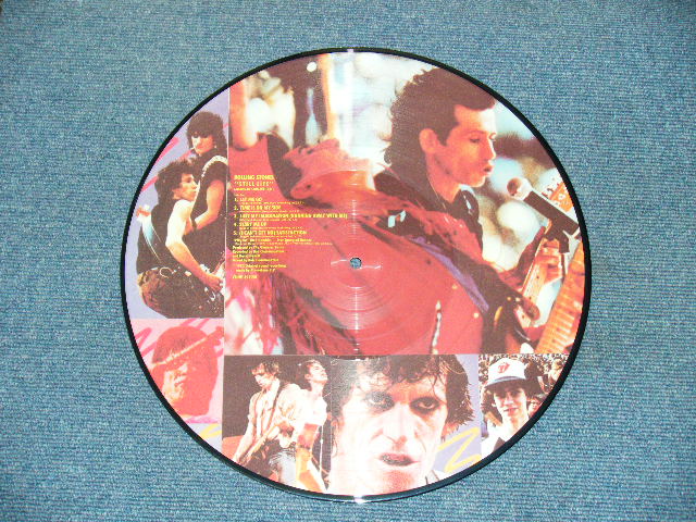 画像: ROLLING STONES - STILL LIFE ( UK PICTURE DISC )  ) / 1982 UK ORIGINAL LIMITED PICTURE DISC LP 