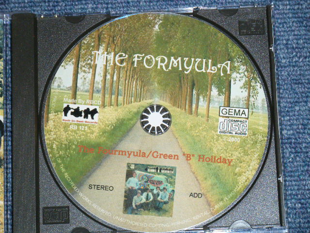 画像: THE FOURMYULA- TWO GREAT NZ PSYCHEDELIC LP'S ON 1 CD  THE FOURMYULA + GREAT & HOLIDAY  / GERMAN Brand New CD-R  Special Order Only Our Store