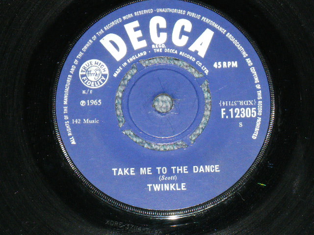 画像: TWINKLE - THE END ON THE WORLD  / 1965 UK ORIGINAL 7"Single