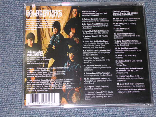 画像: THE GOLDEBRIARS ( CURT BOETTCHER'S First Band ) -  THE GOLDEBRIARS  + BONUS TRACKS/ 2006 US ORIGINAL Brand New SEALED CD  
