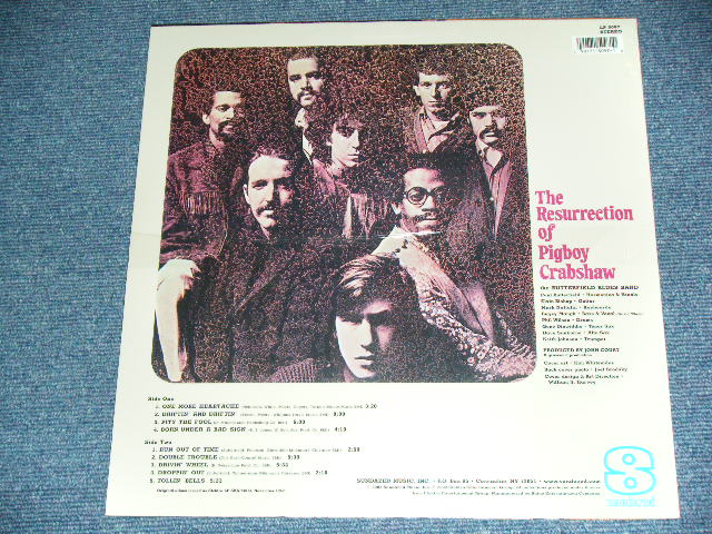 画像: BUTTERFIELD BLUES BAND - THE RESURRECTION PIG BOY CRABSHAW  / 2001 US 180 glam HEAVY WEIGHT REISSUE SEALED LP