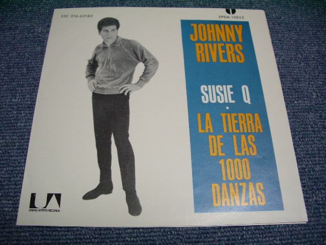 画像1: JOHNNY RIVERS - SUZIE Q / MEXICO ORIGINAL 7"45 Single With PICTURE SLEEVE
