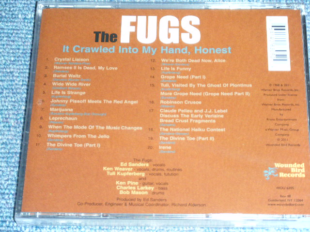 画像: THE FUGS - IT CRAWLED INTO MY HAND, HONEST  /  2011 US  Brand New  Sealed  CD 