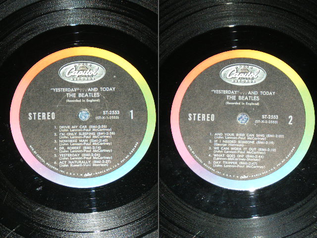 画像: THE BEATLES - YESTERDAY And TODAY (BUTCHER Cover : SECOND STATE PEELED) / 1966 US AMERICA ORIGINAL STEREO Used LP