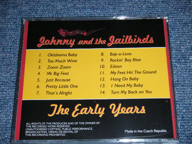 画像: JOHNNY and the JAILBIRDS - THE EARLY YEARS / 2001 CZECH REPUBLIC ORIGINAL Brand New CD  