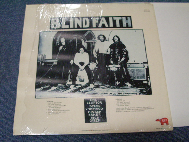 画像: BLIND FAITH - BLIND FAITH  / 1986 ITALIA LP 