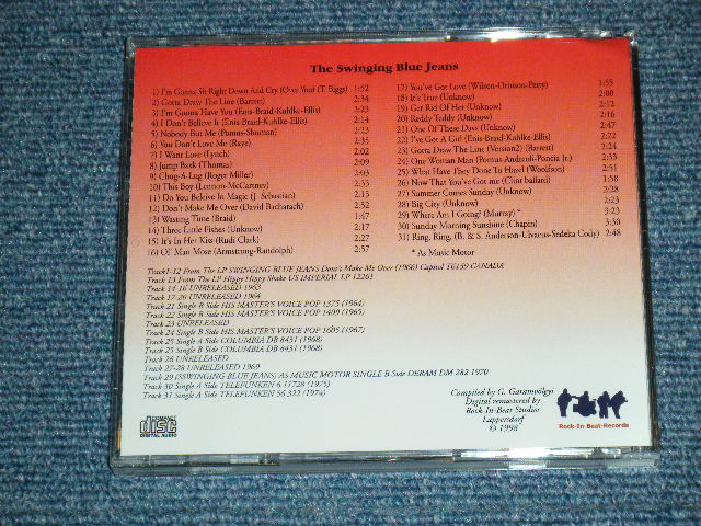 画像: THE SWINGING BLUE JEANS - DON'T MAKE ME OVER(CANADA Original LP ) + 19 BONUS TRACKS / GERMAN Brand New CD-R 