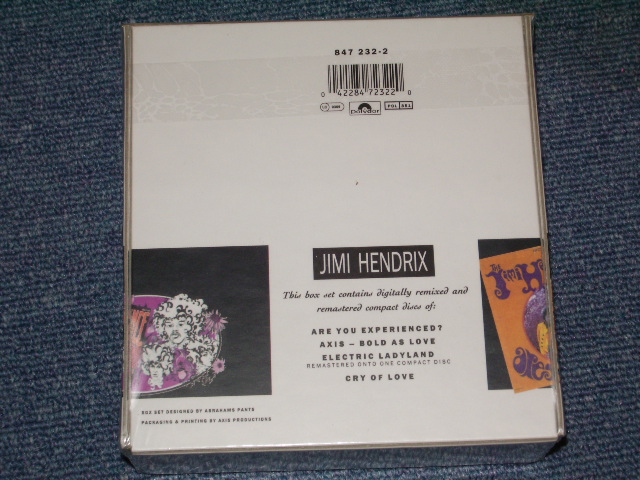 画像: JIMI HENDRIX - SESSIONS (4 CDs BOX SET ) / 1991 UK SEALED CD 