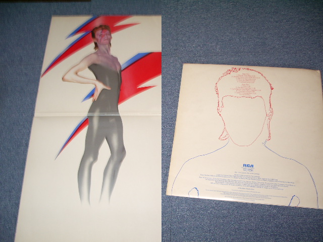画像: DAVID BOWIE -ALADDIN SANE  / 1973 UK ORIGINAL LP 
