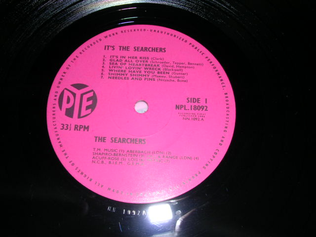 画像: THE SEARCHERS - IT'S THE SEARCHERS  / 1964 UK ORIGINAL MONO LP 