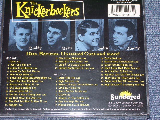 画像: KNICKERBOCKERS -  KNICKERBOCKERISM! / 1997  US Brand New SEALED 2-CD OUT-OF-PRINT now