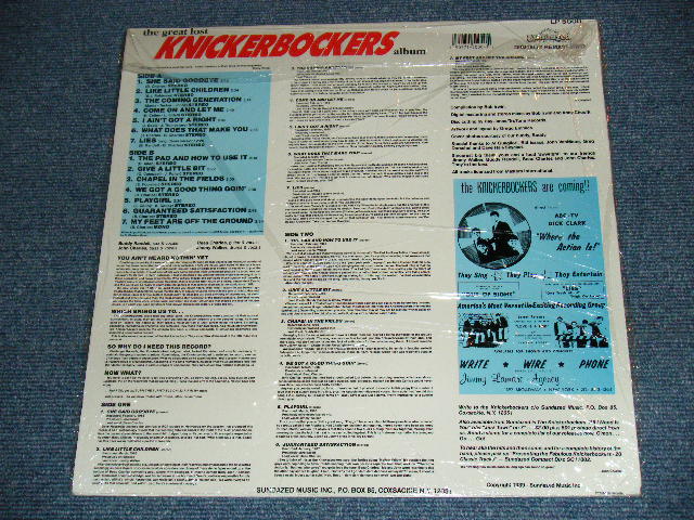 画像: THE KNICKERBOCKERS - THE GREAT LOST ALBUM / 1989  US Brand New SEALED LP