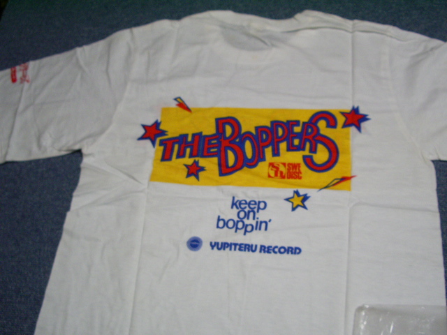 画像: THE BOPPERS PROMO T-SIRTS  1982 YUPITERU PROMO ONLY 