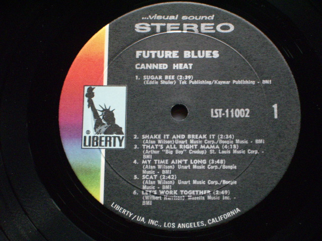 画像: CANNED HEAT - FUTUR BLUES  / 1970 US ORIGINAL LP+ COMIC BOOK  