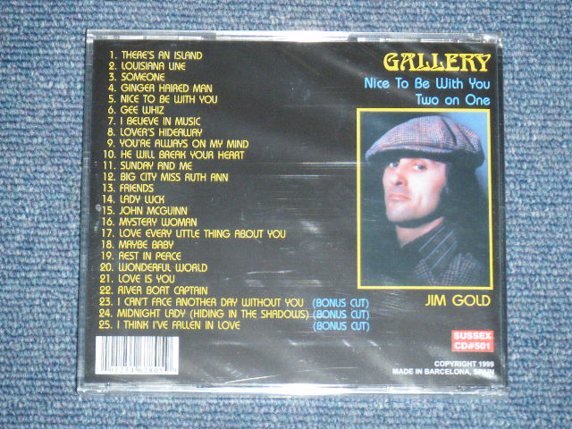 画像: GALLERY - NICE TO BE WITH YOU + FEAT.JIM GOLD ( 2 in 1 )  / 1999 SPAIN BRAND NEW SEALED CD