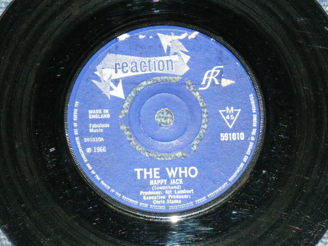 画像1: THE WHO  - HAPPY JACK  / 1965 UK ORIGINAL 7"Single