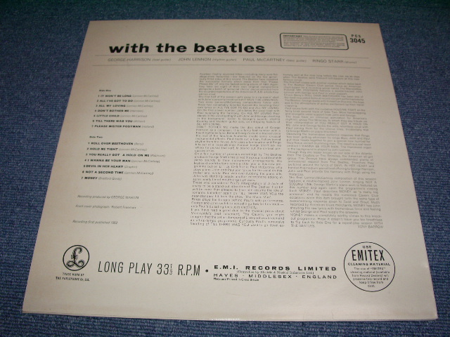 画像: BEATLES - WITH THE / UK 2 Boxed EMI  LP