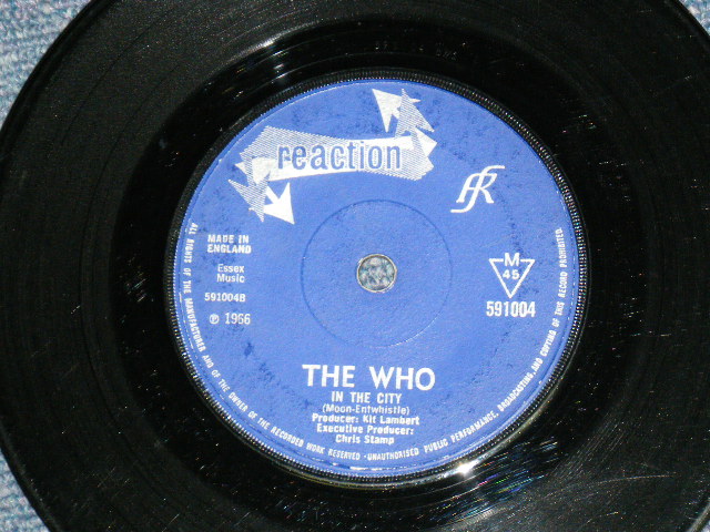 画像: THE WHO  - I'M A BOY + IN THE CITY ( Ex+/Ex+ )  / 1966 UK ORIGINAL 7"Single