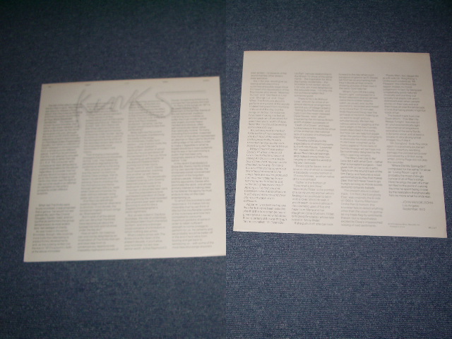 画像: THE KINKS - THE GREAT LOST KINKS ALBUM / 1973 US ORIGINAL LP 