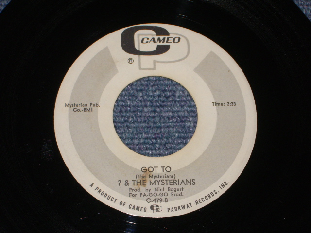 画像: ? & THE MYSTERIANS - GIRL.  / 1967 US ORIGINAL White Label Promo 7"Single 