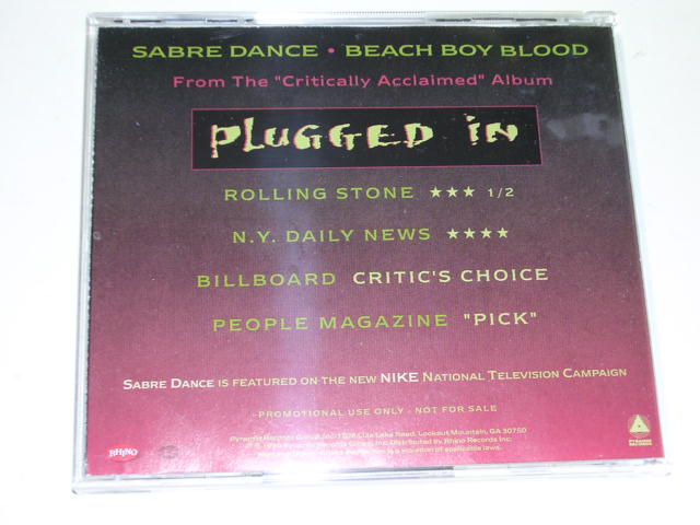画像: DAVE EDMUNDS - SABRE DANCE + BEACH BOY BLOOD / 1994 US PROMO ONLY NEW  CD SINGLE 