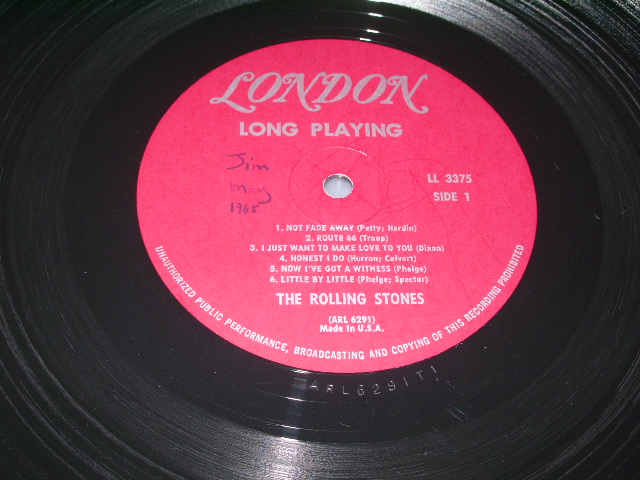 画像: ROLLING STONES - ENGLAND'S NEWEST HIT MAKERS ( Ex+/Ex+++ )  POSTER ( Glossy )   /  US ORIGINAL MAROON LABEL LP 