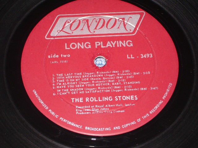 画像: ROLLING STONES - GOT LIVE IF YOU WANT IT /  US ORIGINAL MAROON LABEL LP 