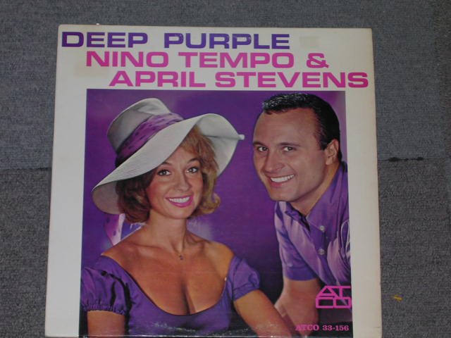 画像1: NINO TEMPO & APRIL STEVENS - DEEP PURPLE / 1963  US ORIGINAL MONO  LP 