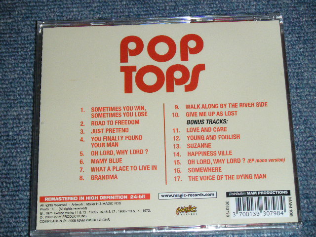 画像: POP TOPS - MAMY BLUE ( ORIGINAL ALBUM + BONUS ) / 2008 FRANCE  Brand New Sealed CD 