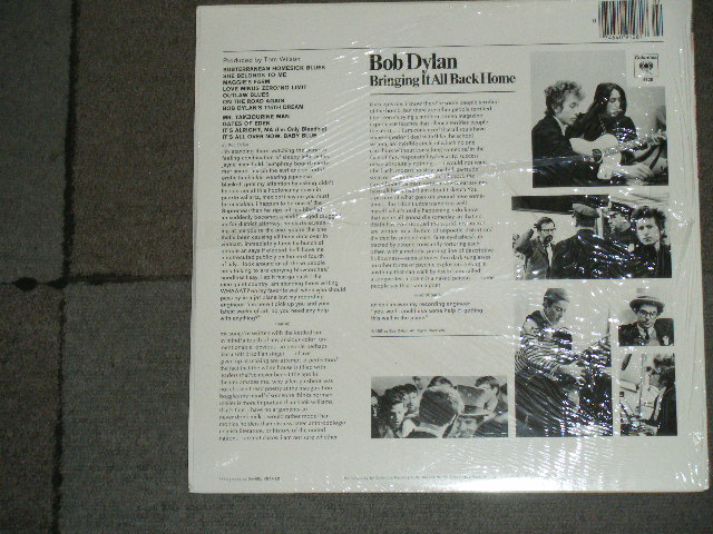 画像: BOB DYLAN - BRINGING IT ALL BACK HOME / US REISSUE LIMITED "180 Gram" "BRAND NEW SEALED" LP