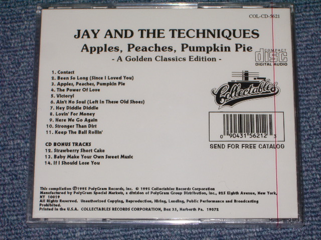 画像: JAY & THE TECHNIQUES - APPLE PEACHES PUMPKIN PIE   / 1995 US SEALED CD