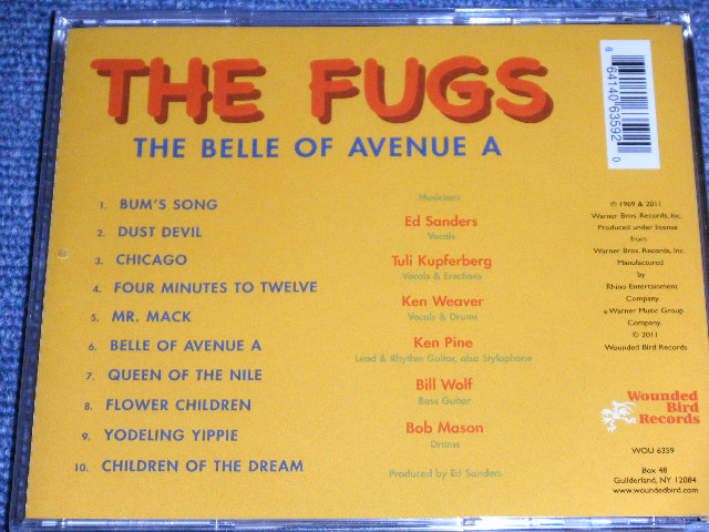 画像: THE FUGS - THE BELLE OF AVENUE A  /  2011 US  Brand New  Sealed  CD 