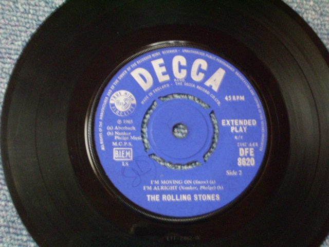 画像: THE ROLLING STONES - GOT LIVE IF YOU WANT IT / 1965 UK  ORIGINAL 7"EP with PICTURE SLEEVE 