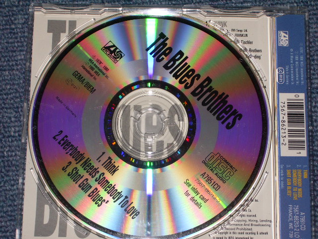 画像: BLUES BROTHERS - THINK ( 3 cuts Maxi-CD ) / 1990 GERMAN Used CD