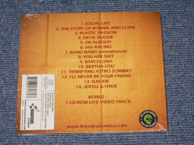 画像: THE ASTRO ZOMBIES - BURGUNDY LIVE / 2006 UK BRAND NEW SEALED CD  