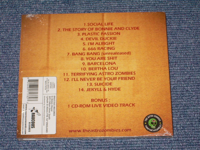 画像: THE ASTRO ZOMBIES - BURGUNDY LIVE / 2006 UK BRAND NEW SEALED CD  