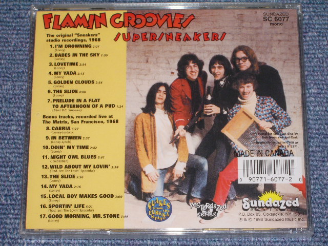 画像: FLAMIN GROOVIES - SUPER SNEAKERS / US SEALED NEW CD