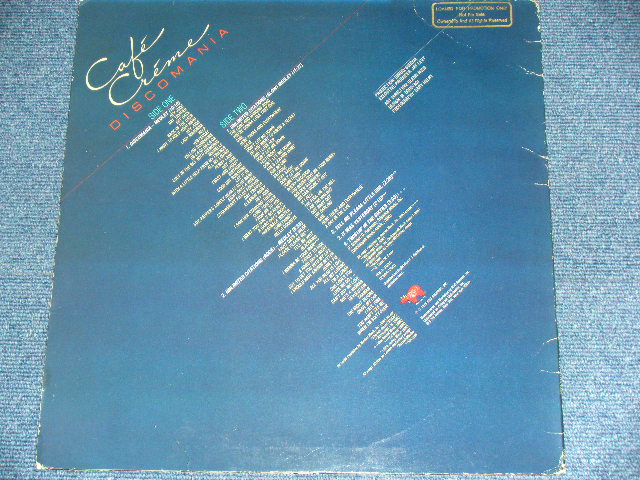 画像: CAFE CREME - DISCOMANIA ( THE BEATLES MEDLEY : 邦題「ビートルズなーんちゃって」） )  / 1978 US ORIGINAL White Label Promo Used  LP 