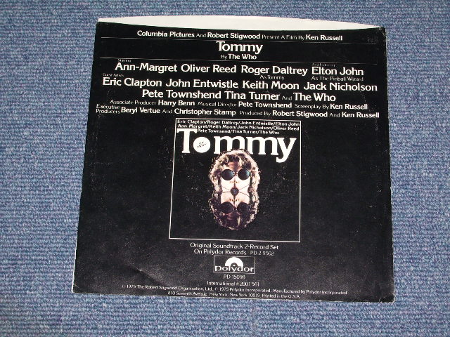 画像: ROGER DALTREY of THE WHO - LISTEN TO YOU /SEE ME FEEL ME * from THE MOVIE ) / 1975 US ORIGINAL PROMO ONLY 7"SINGLE With PICTURE SLEEVE