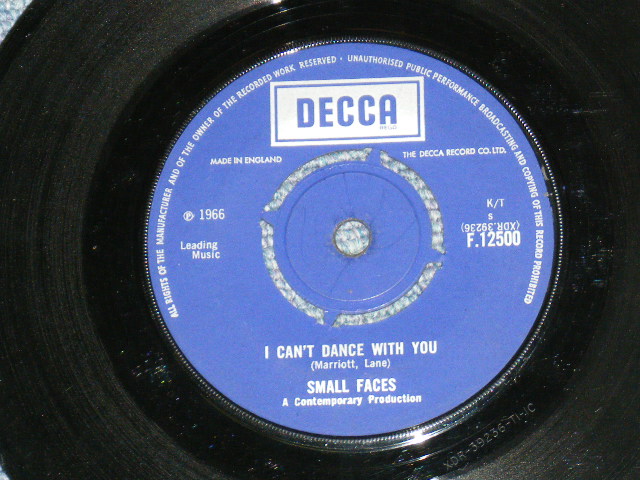 画像: SMALL FACES -  MY MIND'S EYE  / 1966 UK ORIGINAL 7" Single 