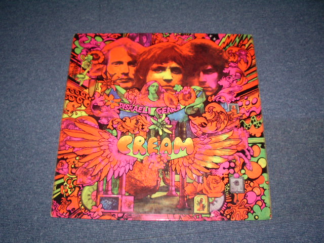 画像1: CREAM - DISRAELI GEARS (Matrix # A) A2   B) B//3 ) ( Ex+++/Ex++ Looks:Ex)  / 1968 UK ENGLAND 2nd Press "LAMINATED FC Only" STEREO Used LP