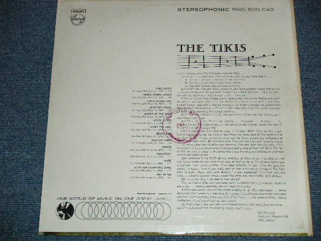 画像: THE TIKIS - THE TIKIS  / 1962 US ORIGINAL Brand New Sealed STEREO LP