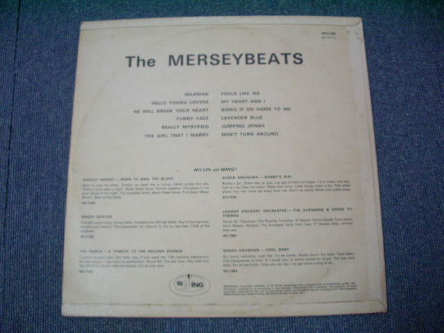 画像: THE MERSEY BEATS -THE MERSEY BEATS  /  1965 UK REISSUE Mono  LP